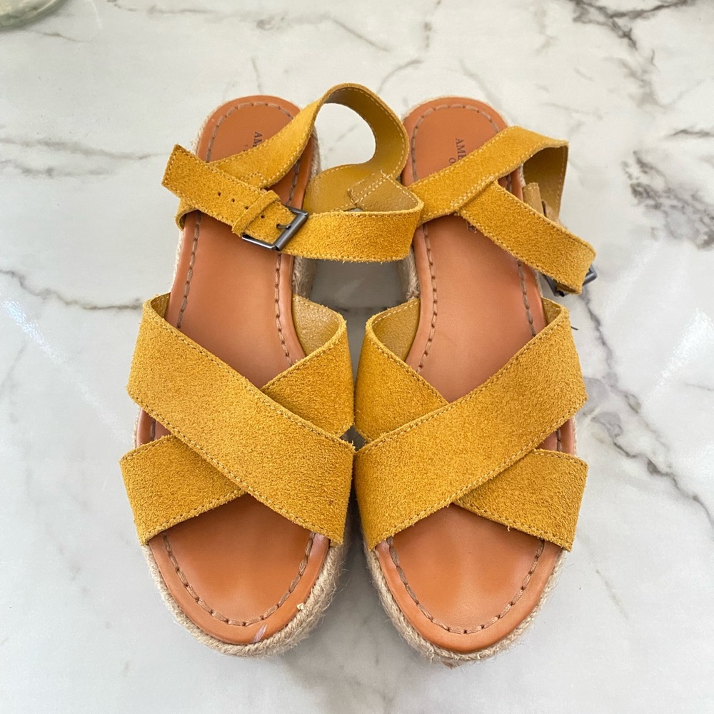 American Eagle Platform Espadrille Sandles